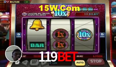 Variedade de jogos na 119Bet